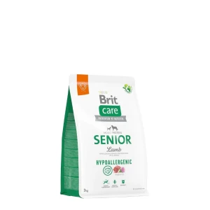 Brit Care Dog Hypoallergen Mono Protein Senior Lamb & Rice 3kg